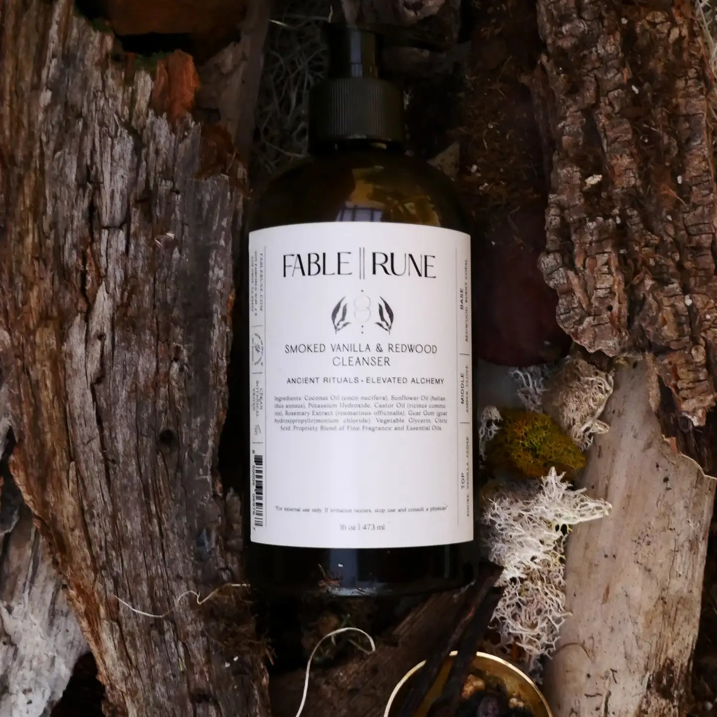 Body Cleanser - Smoked Vanilla & Redwood - 16oz