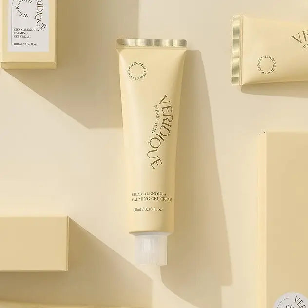Vegan Cica Calendula Calming Gel Cream K Beauty