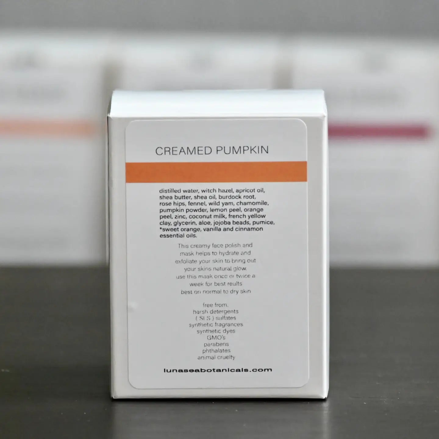 Creamed Pumpkin Face Mask and Polish