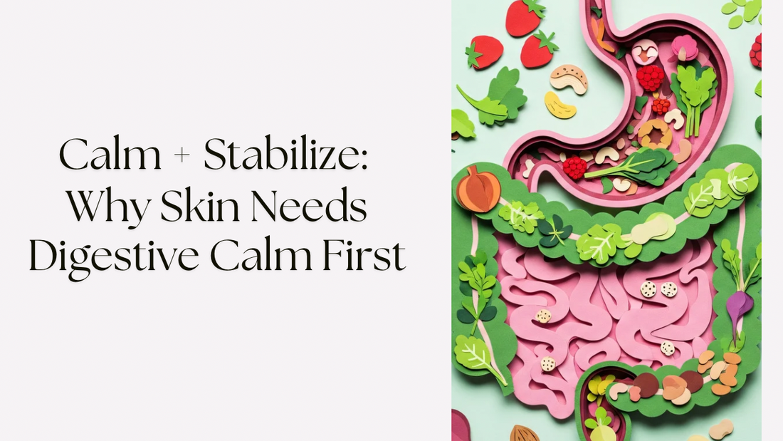 Calm + Stabilize: Why Skin Needs Digestive Calm First