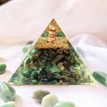 Orgonite Pyramid - Aura Cleansing, Emf Protection, Healing