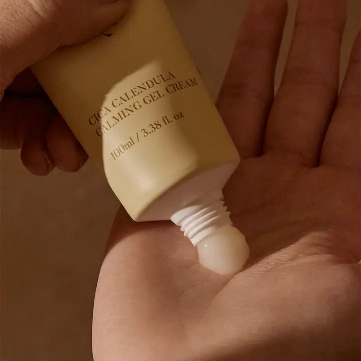 Vegan Cica Calendula Calming Gel Cream K Beauty