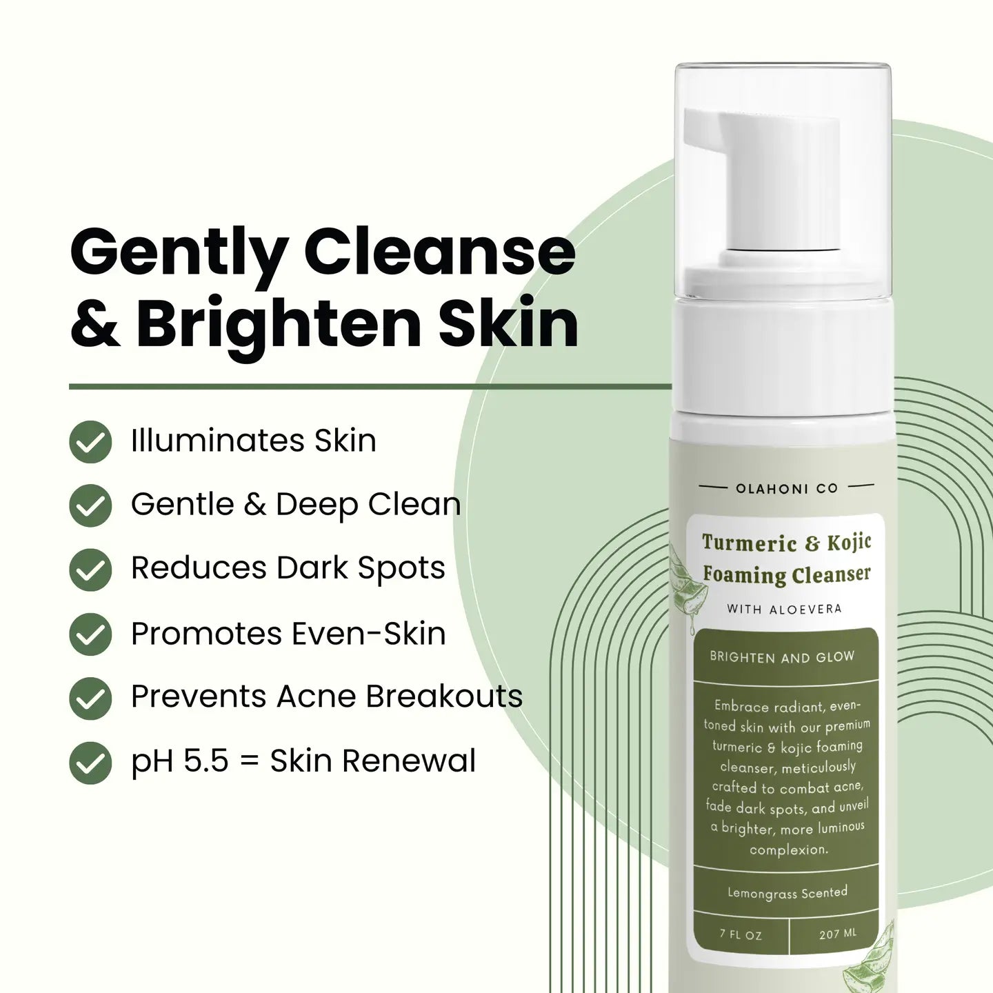 Turmeric & Kojic Foaming Cleanser