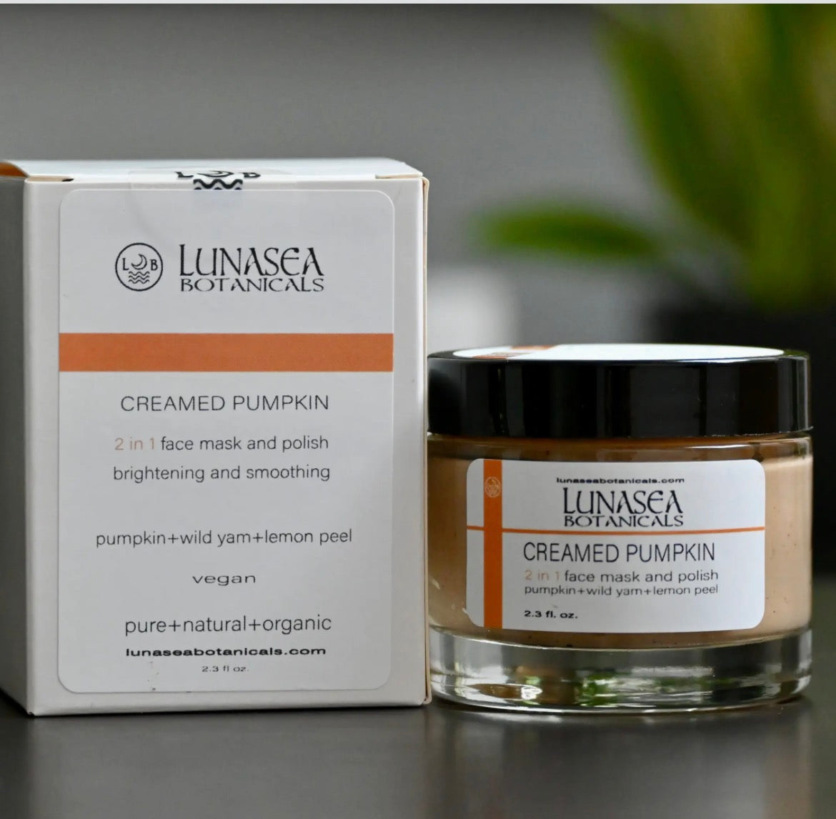 Creamed Pumpkin Face Mask and Polish