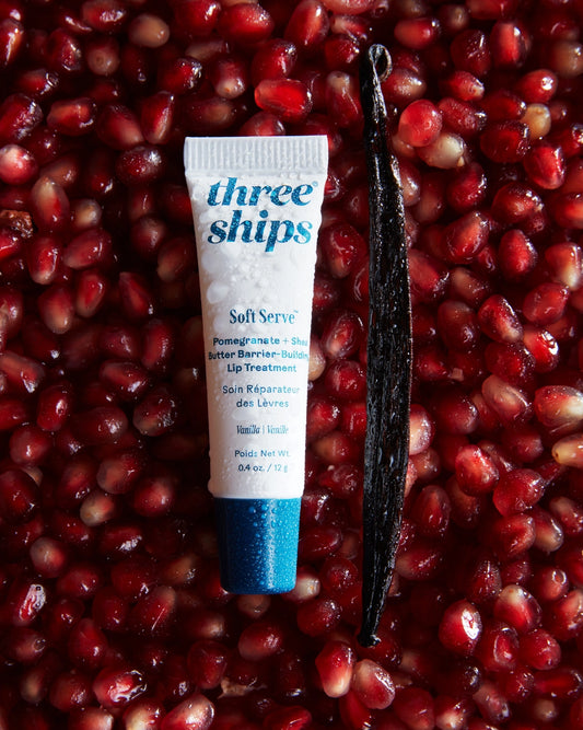 Softserve™ Pomegranate + Shea Butter Barrier-Building Lip Treatment