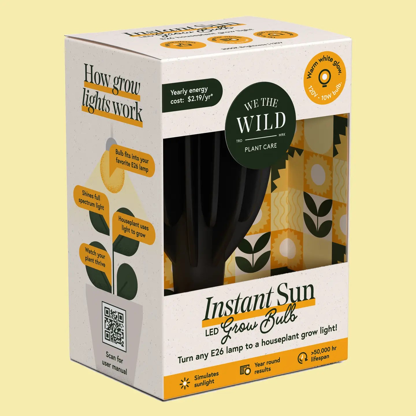 Instant Sun Led Grow Light Bulb 11W