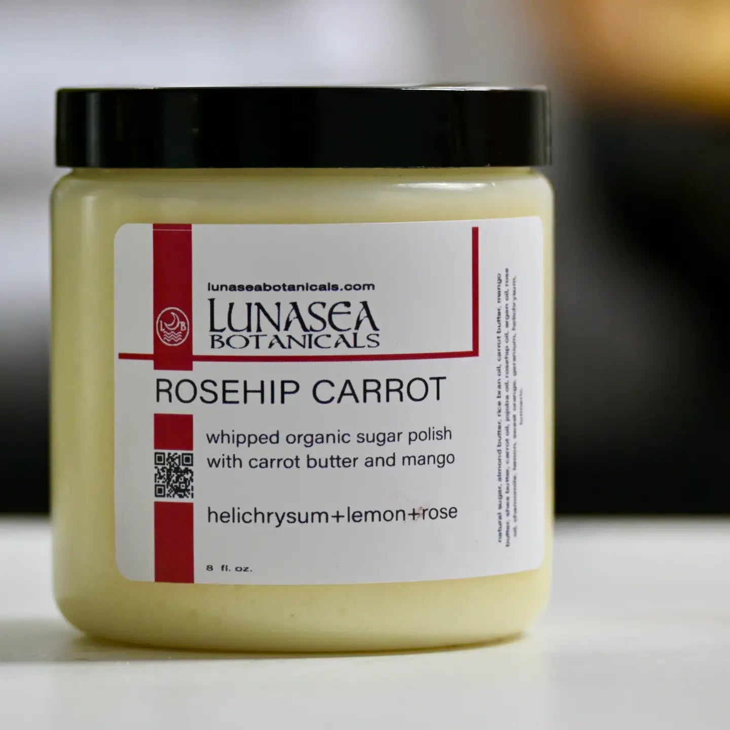 Rosehip Carrot Brightening Whipped Sugar Polish