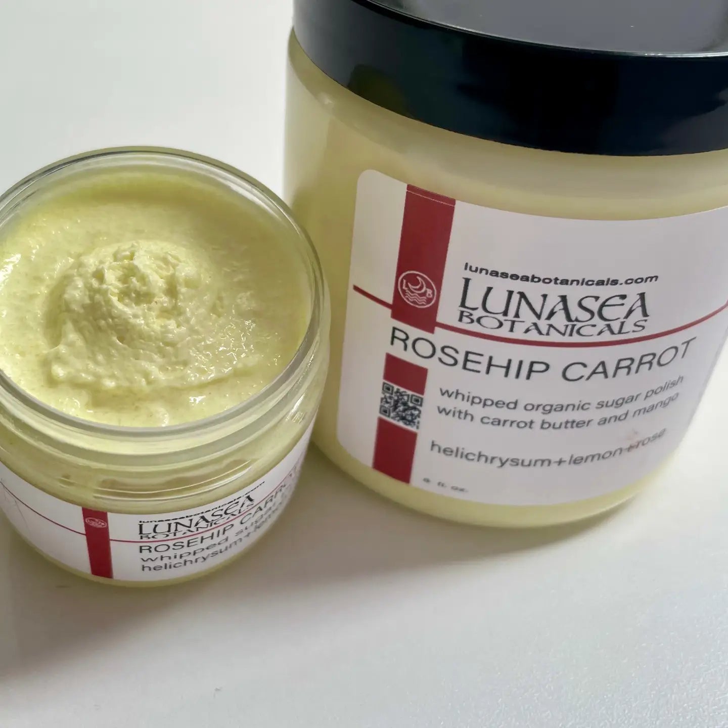 Rosehip Carrot Brightening Whipped Sugar Polish