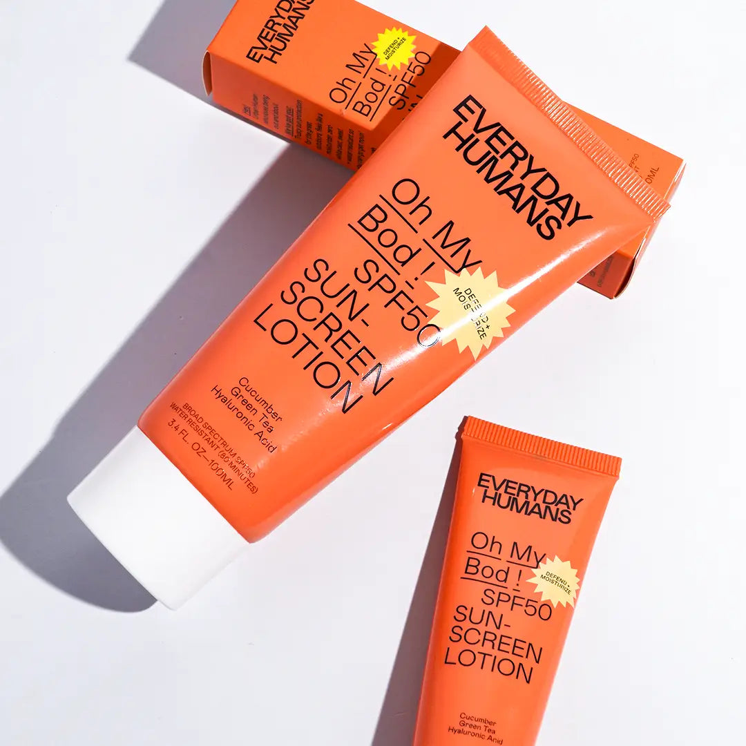 Everyday Humans Oh My Bod! SPF50 Sunscreen Lotion