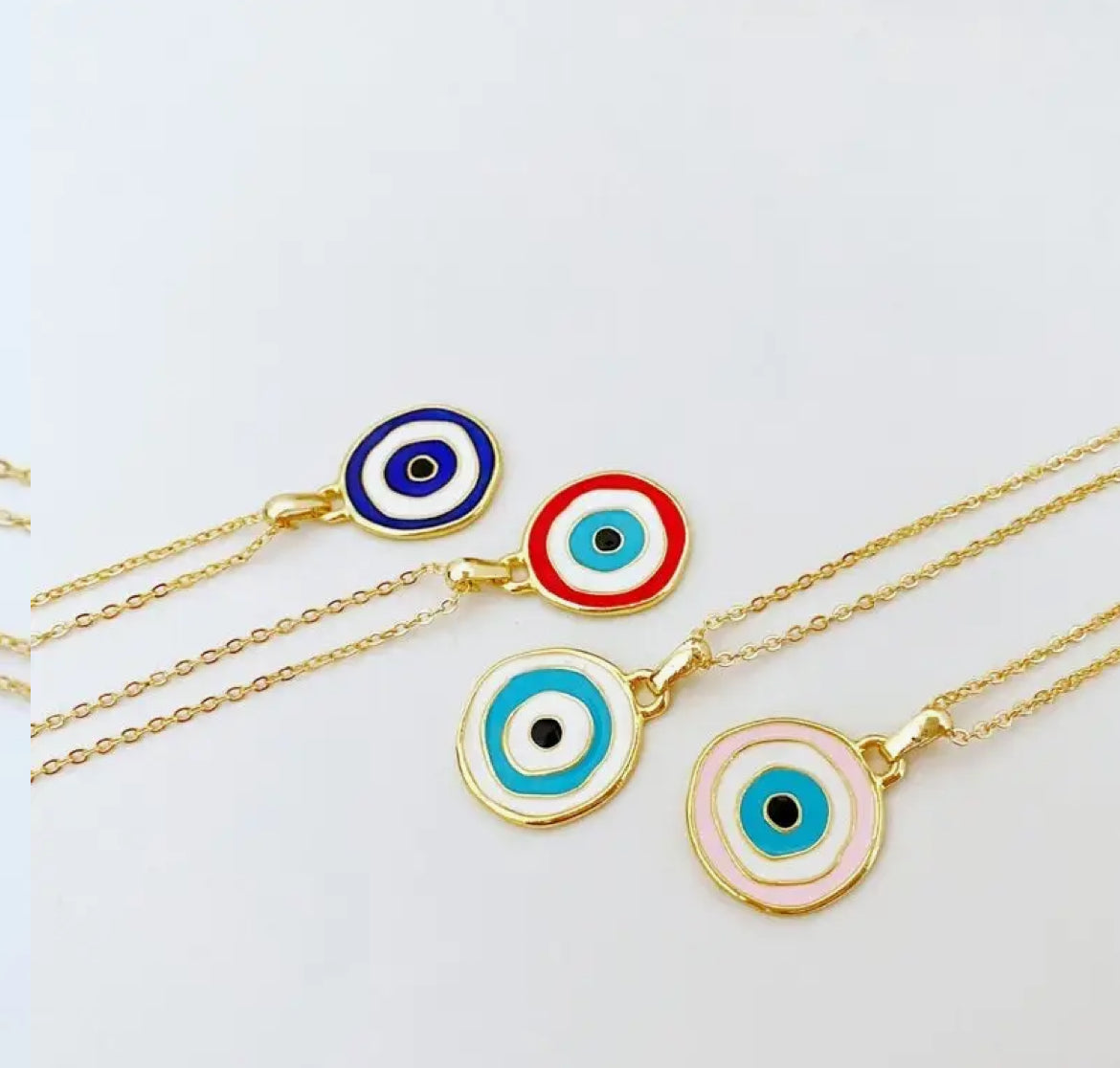 Gold Nazar “Evil Eye” Necklace