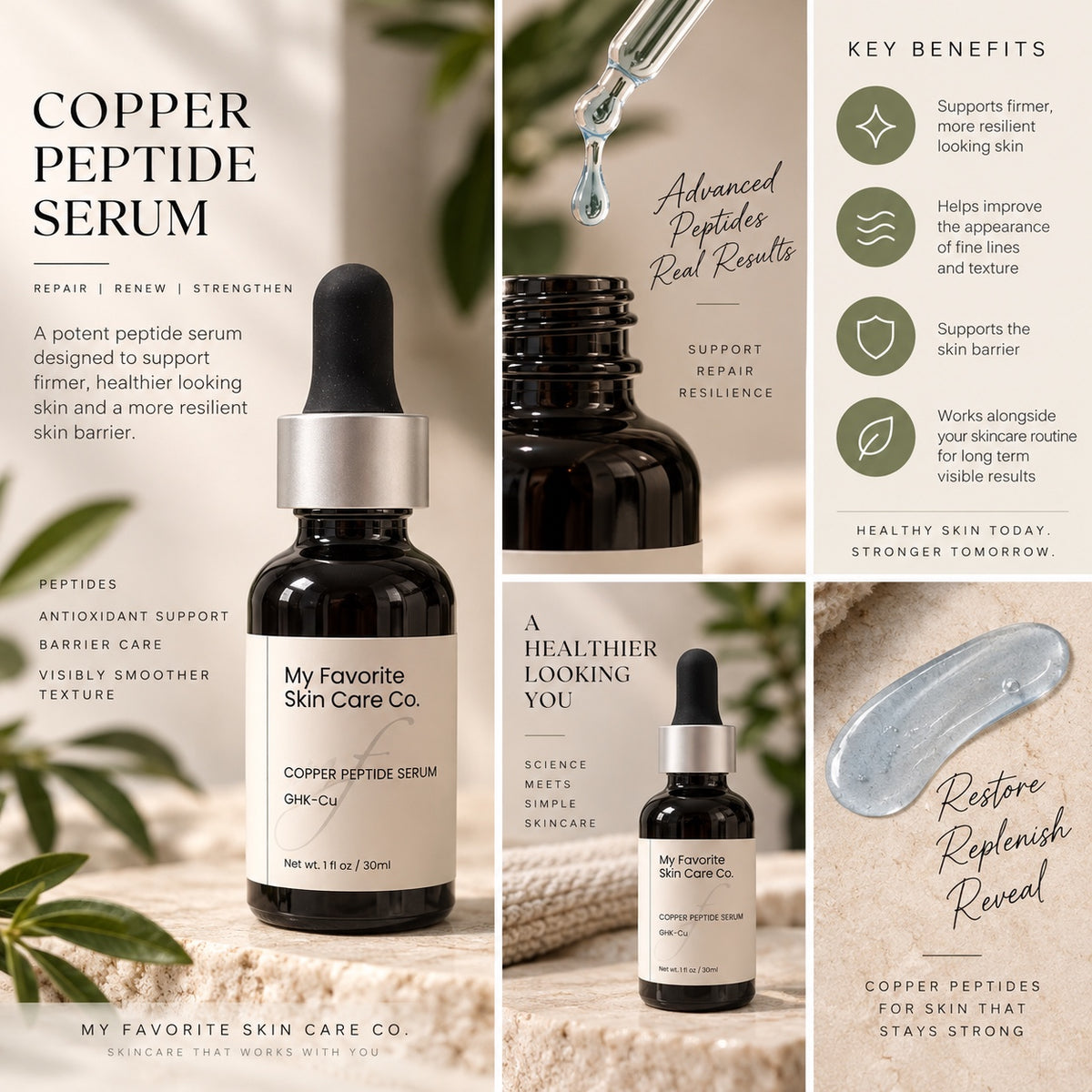 Copper Peptide Serum benefits